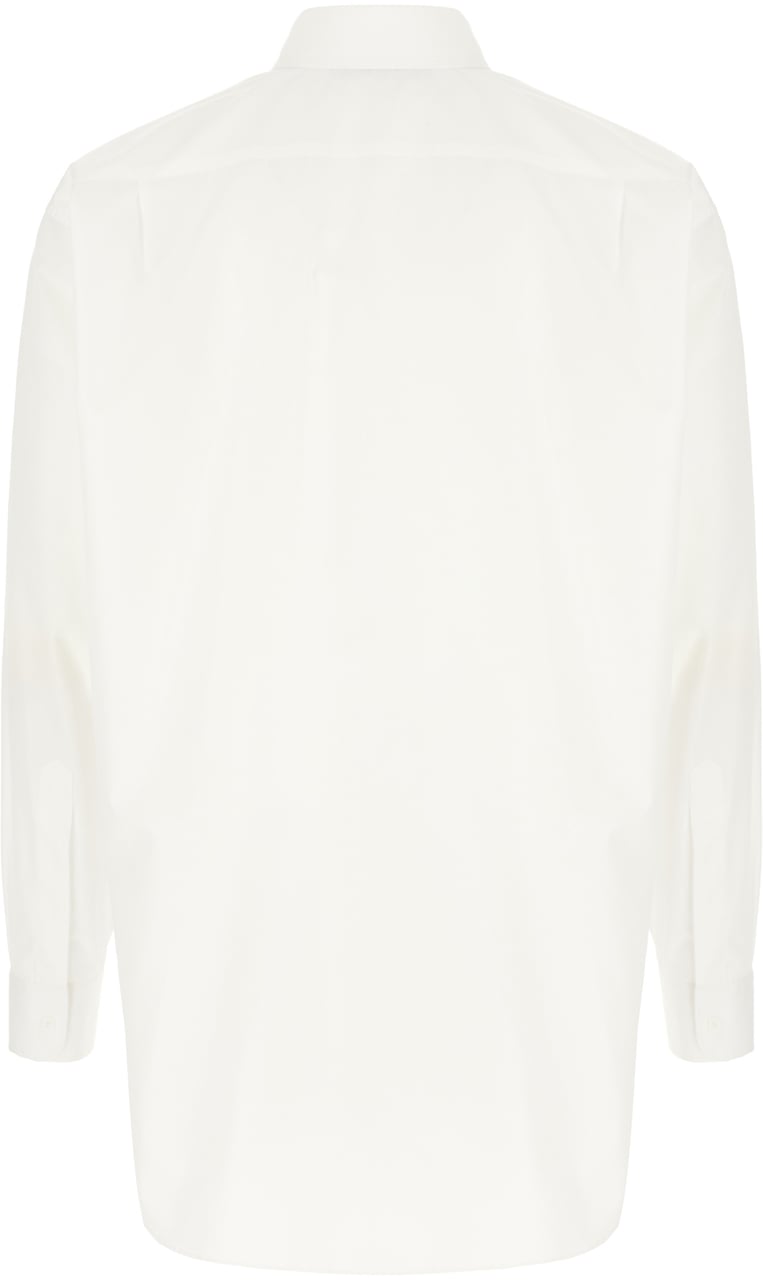Moschino Moschino White poplin shirt Wit