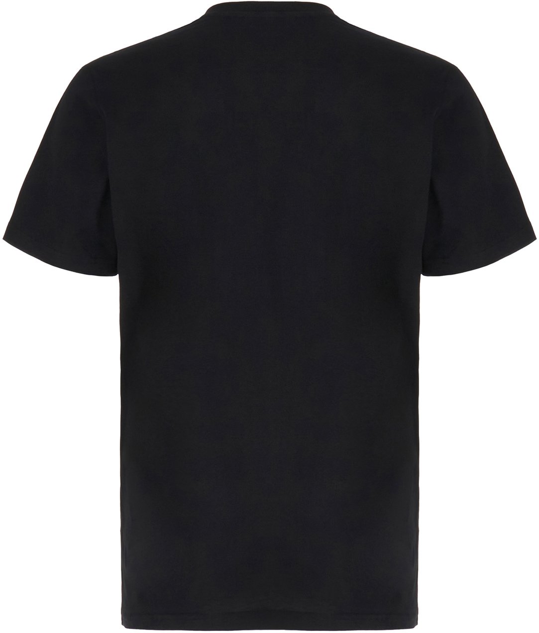 Moschino Moschino Black cotton t-shirt Zwart