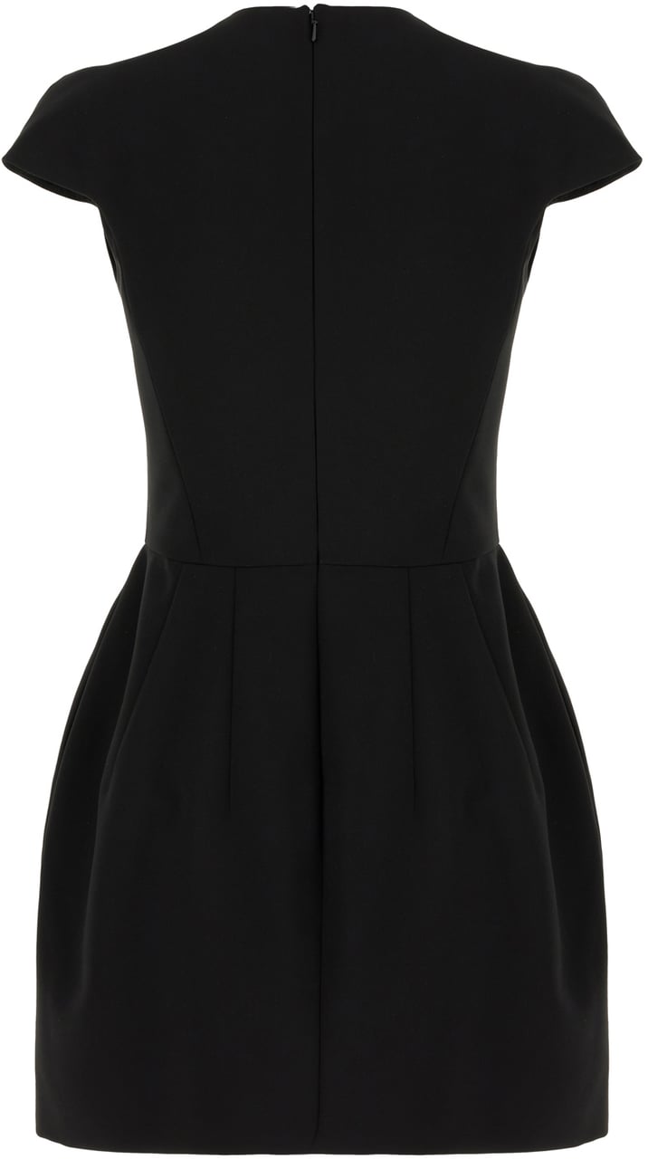 Moschino Moschino Black stretch polyester dress Zwart