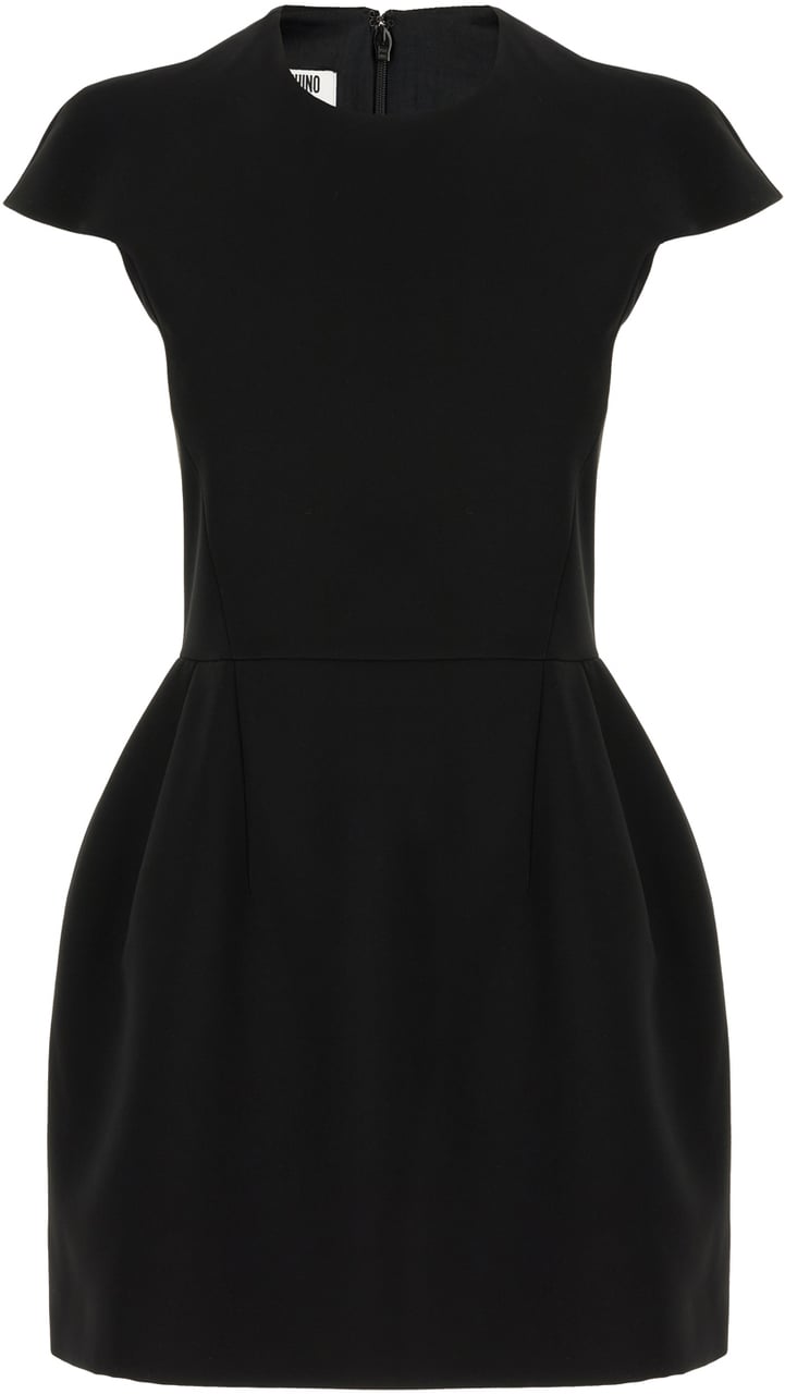 Moschino Moschino Black stretch polyester dress Zwart