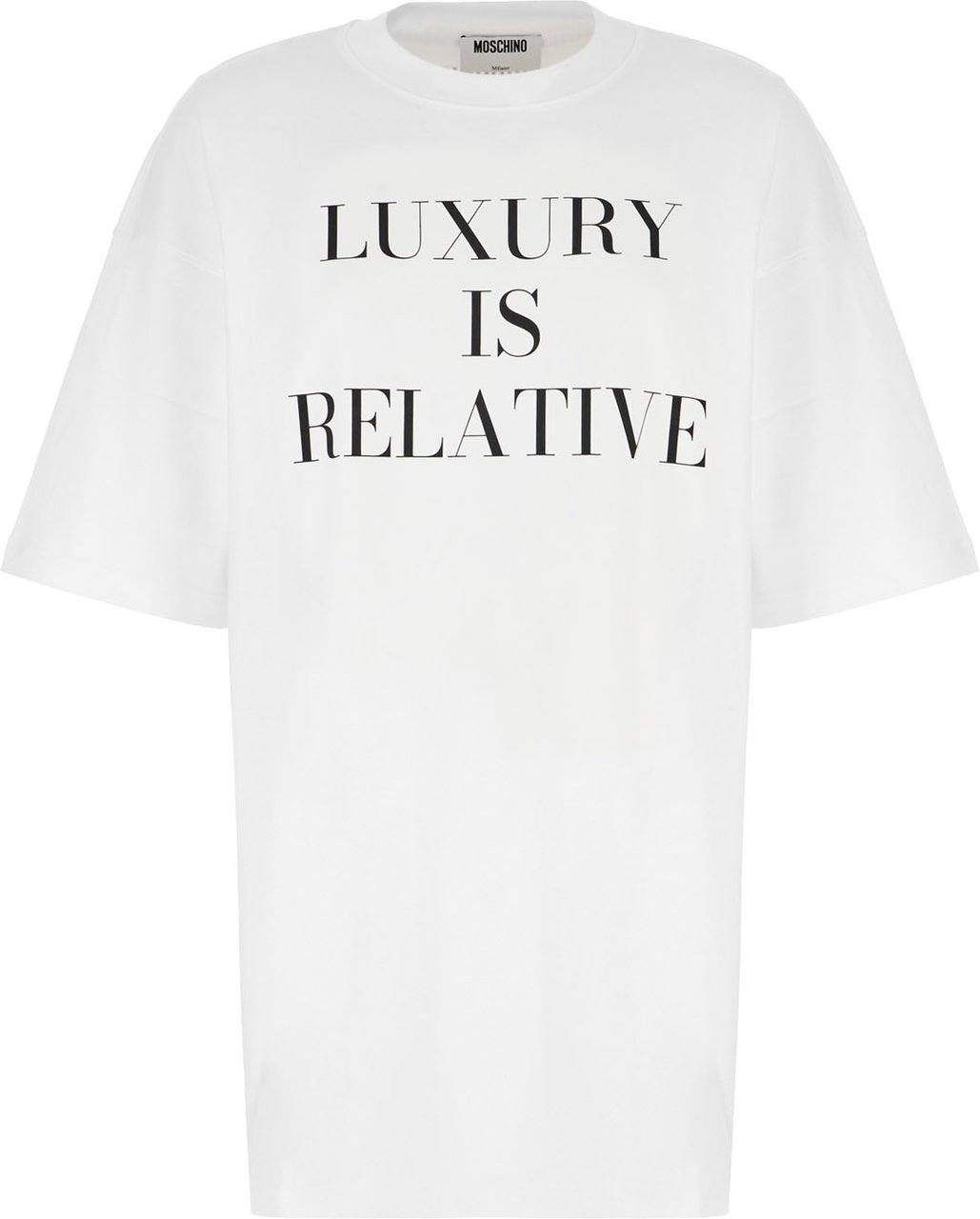 Moschino White cotton t-shirt Wit
