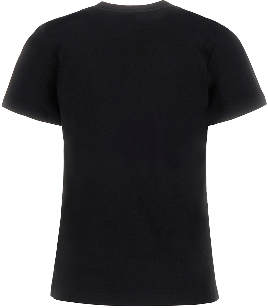 Moschino Black cotton t-shirt Zwart