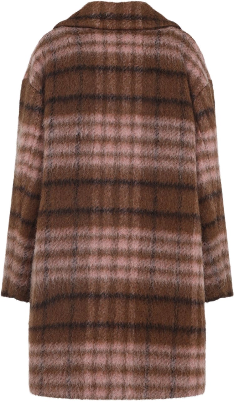 Moschino Check Coat Divers