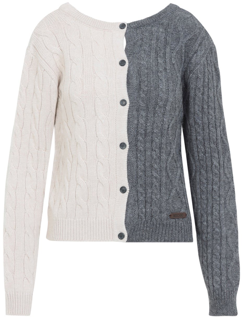 Moschino Moschino Bicolor Cardigan Divers