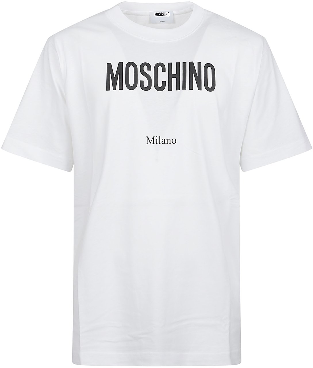 Moschino Logo Printed T-shirt White Wit