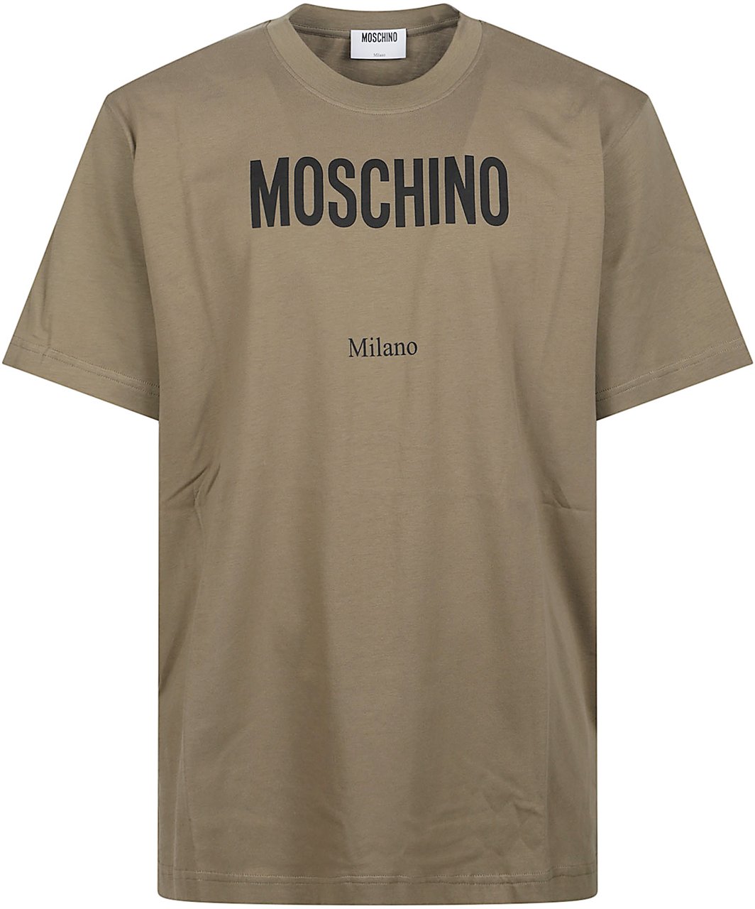 Moschino Logo Printed T-shirt Green Groen