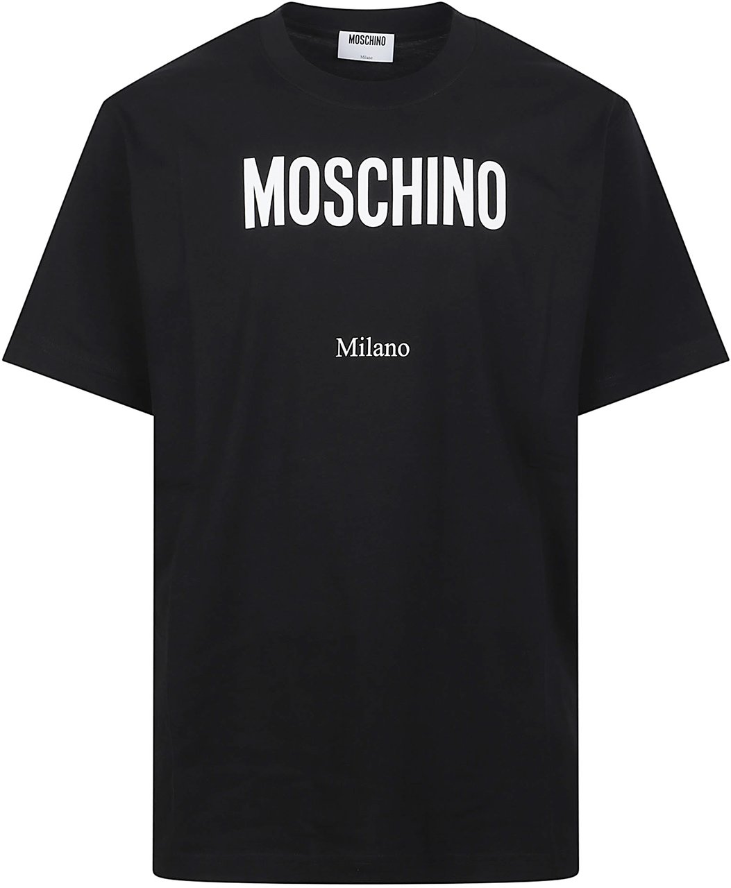 Moschino Logo Printed T-shirt Black Zwart