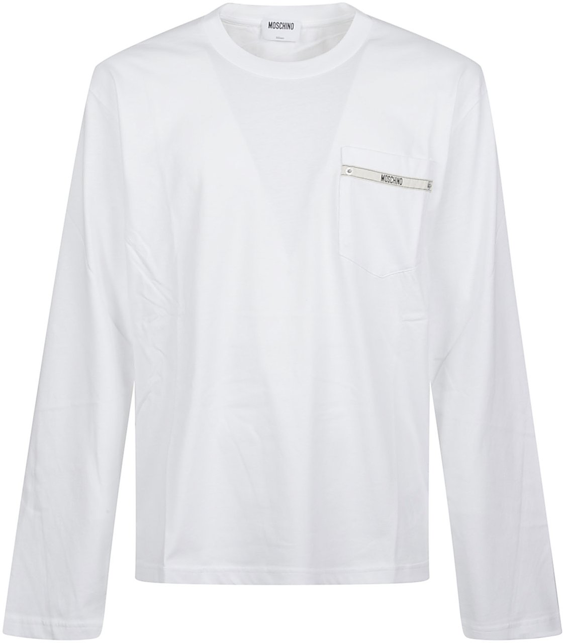 Moschino Long Sleeve T-shirt White Wit