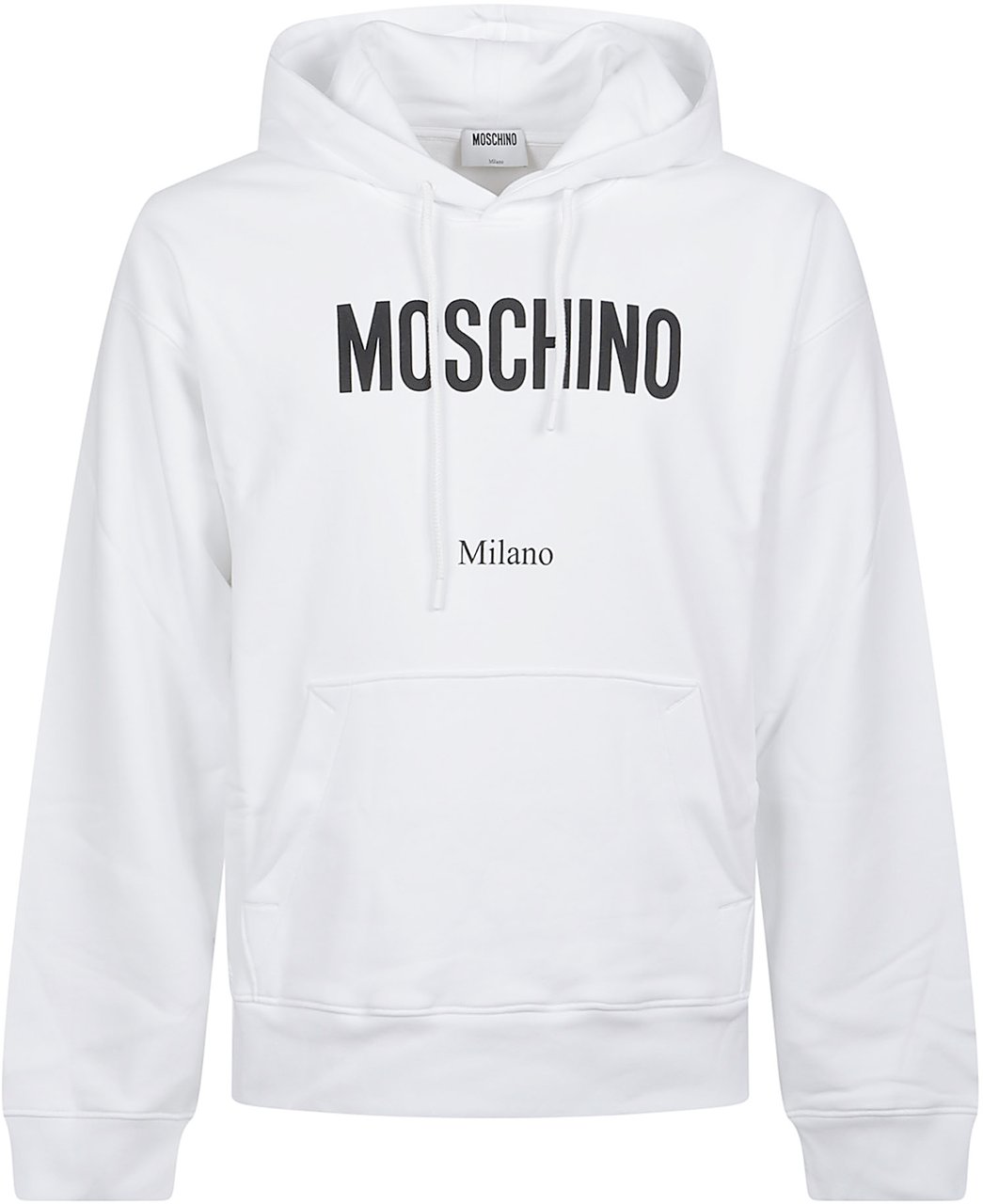 Moschino Print Logo Sweatshirt White Wit