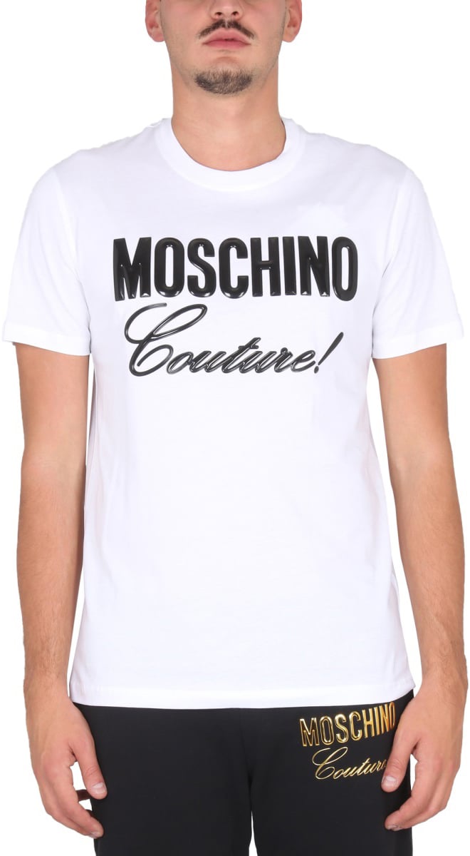 Moschino CREWNECK T-SHIRT Wit