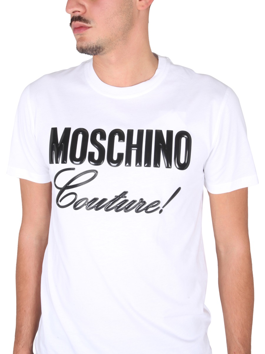 Moschino CREWNECK T-SHIRT Wit