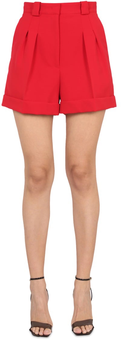 Moschino SHORTS WITH POCKETS Rood