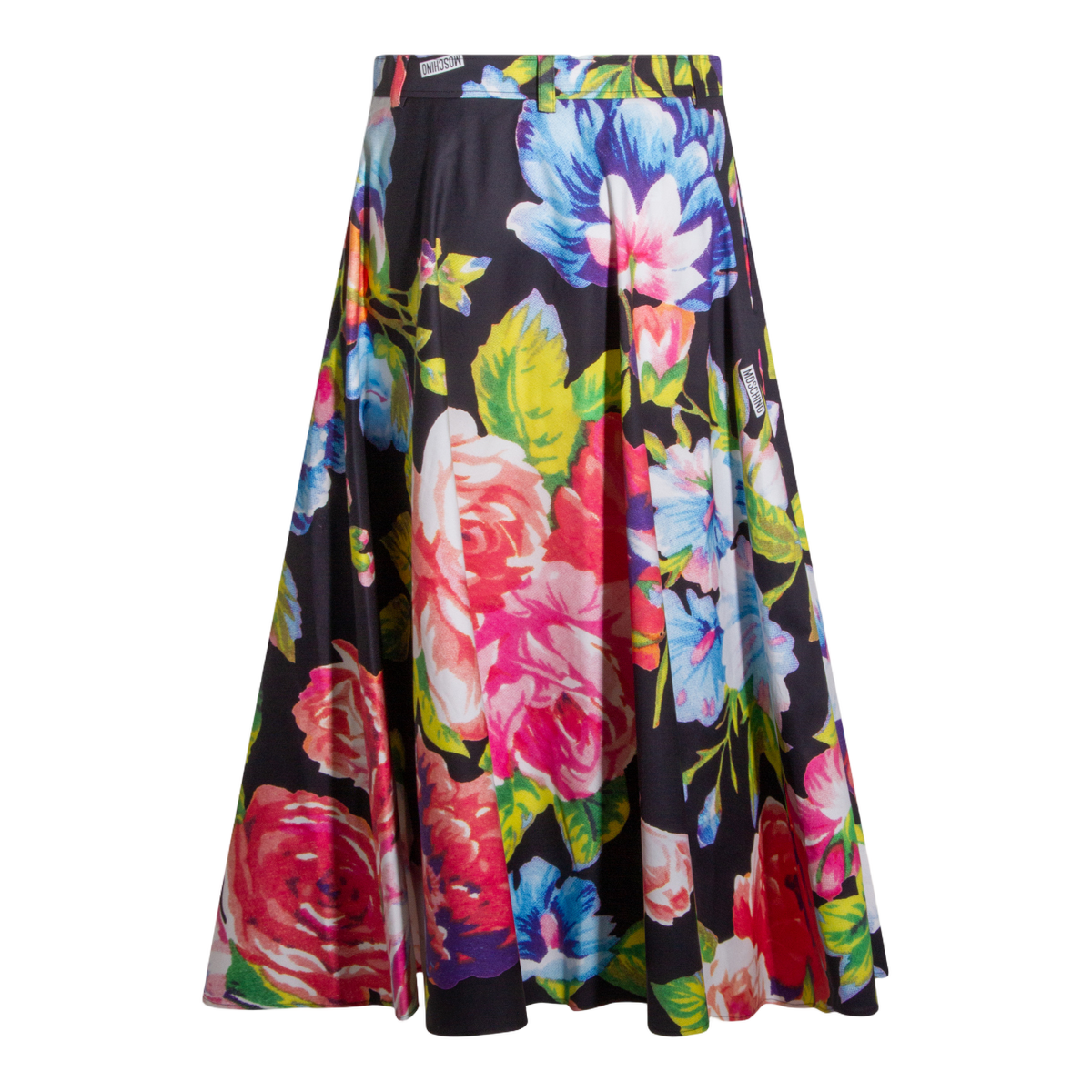 Moschino Classic Black Skirt With Clean Lines And Flattering Silhouette Zwart