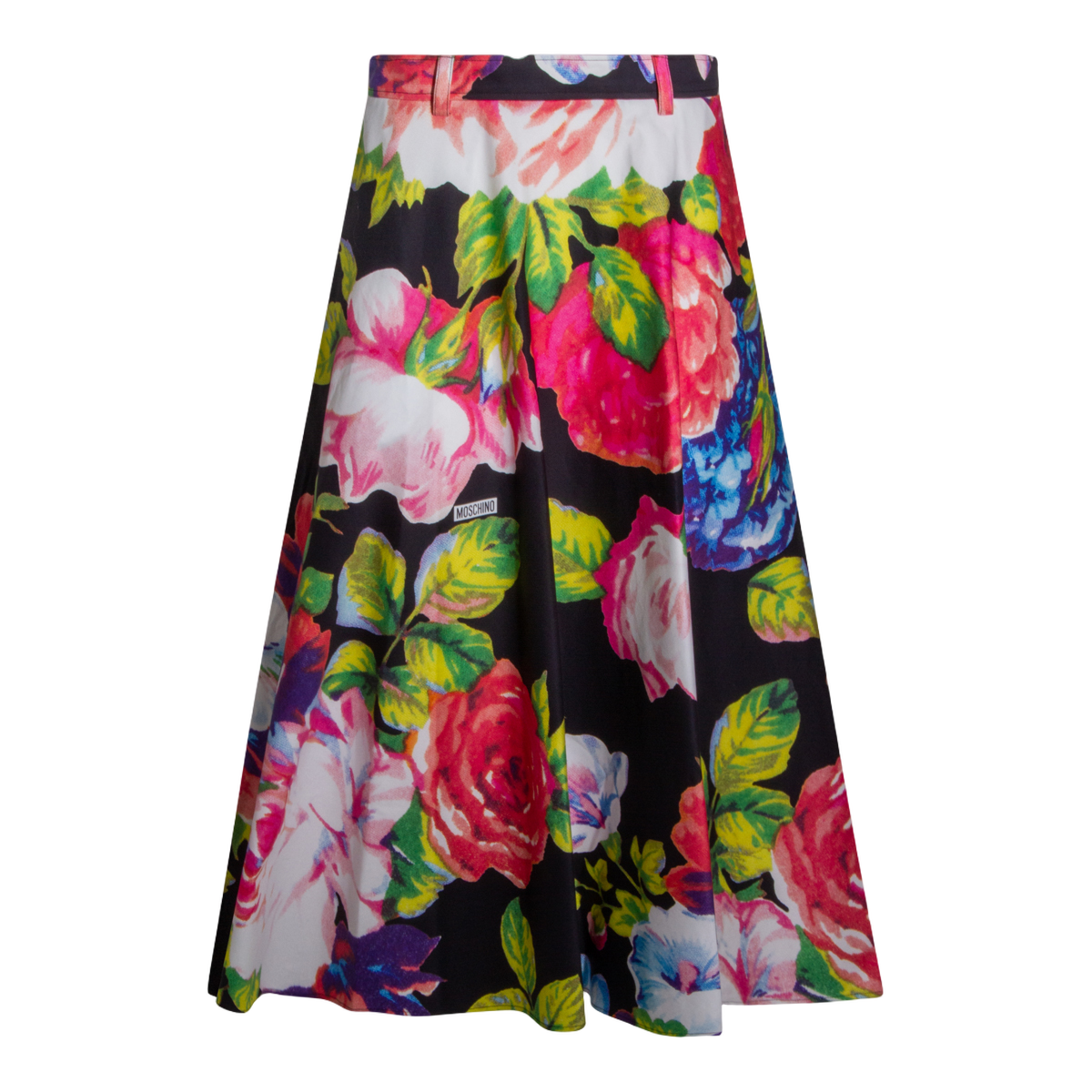 Moschino Classic Black Skirt With Clean Lines And Flattering Silhouette Zwart