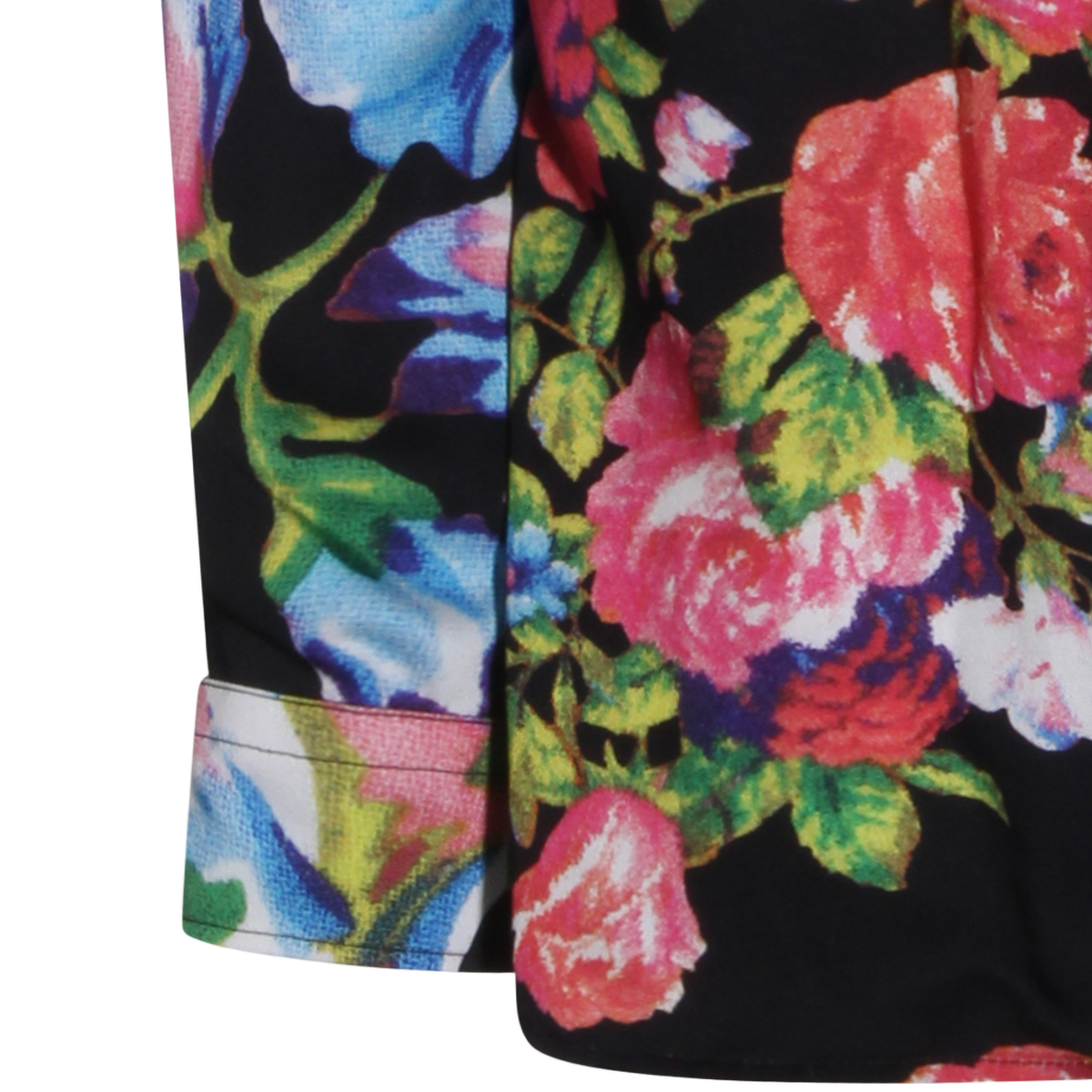 Moschino Tailored Black Shirt with Button-Down Front Zwart