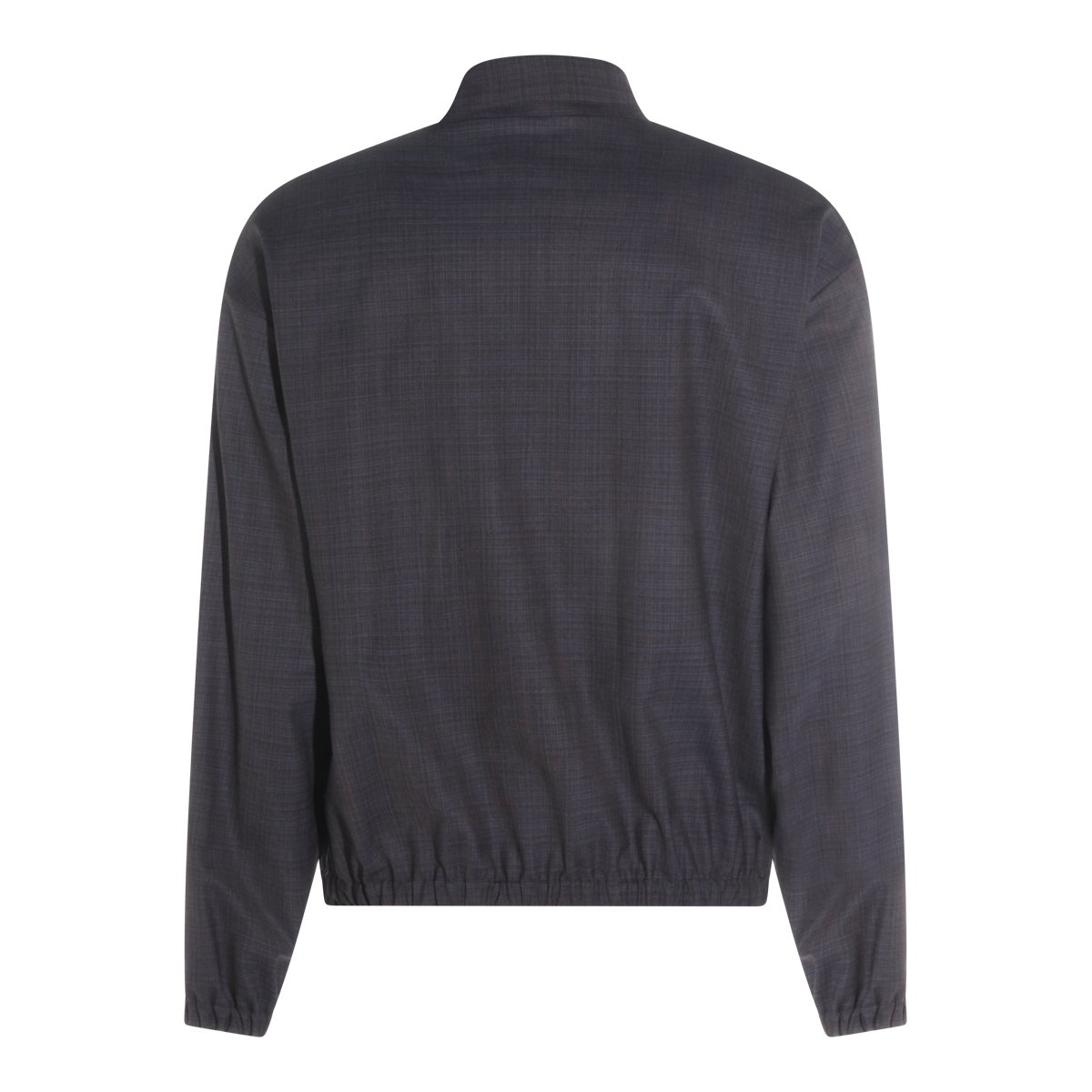 Moschino Dark Grey Zip Jacket Grijs