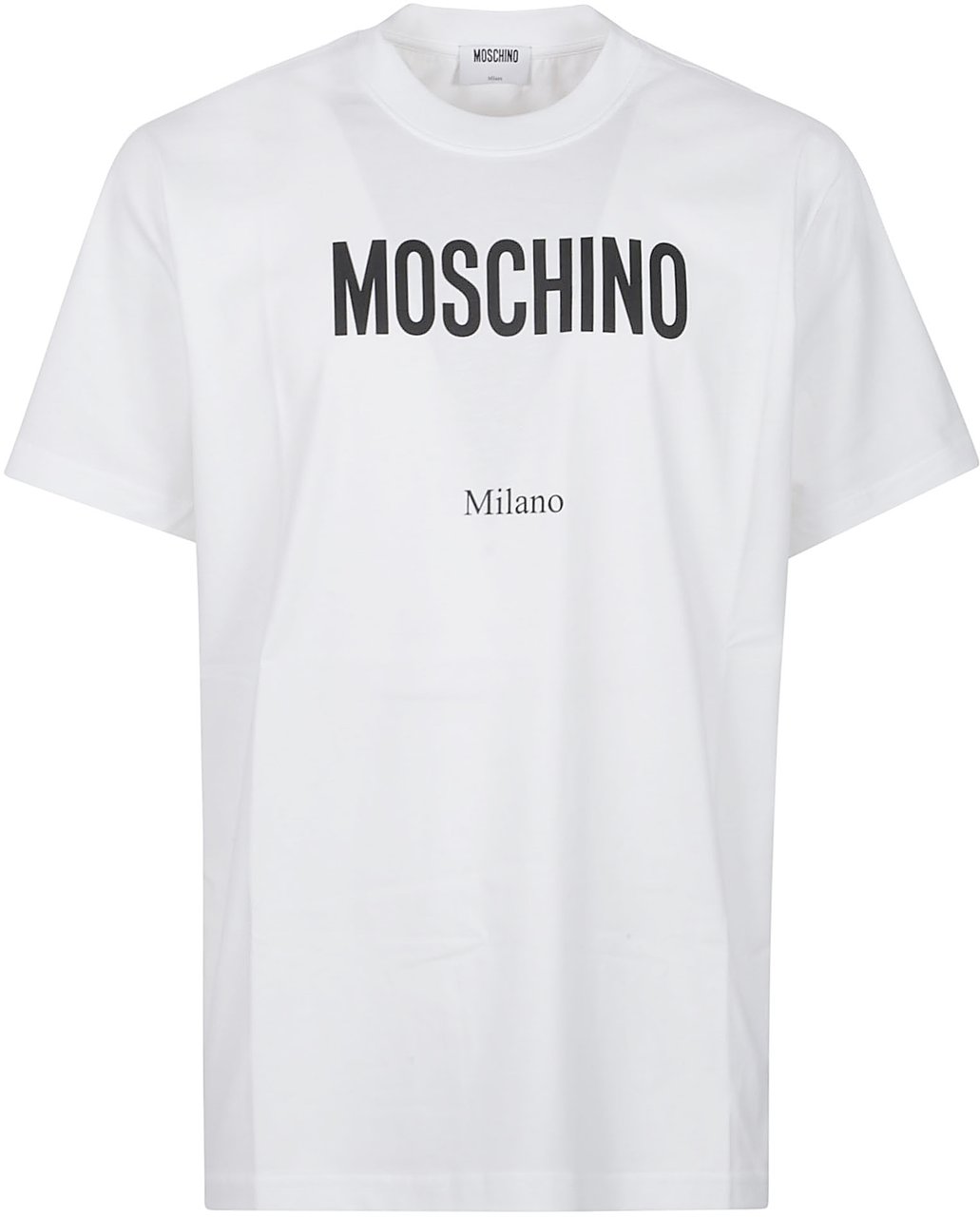 Moschino Logo Print T-shirt White Wit