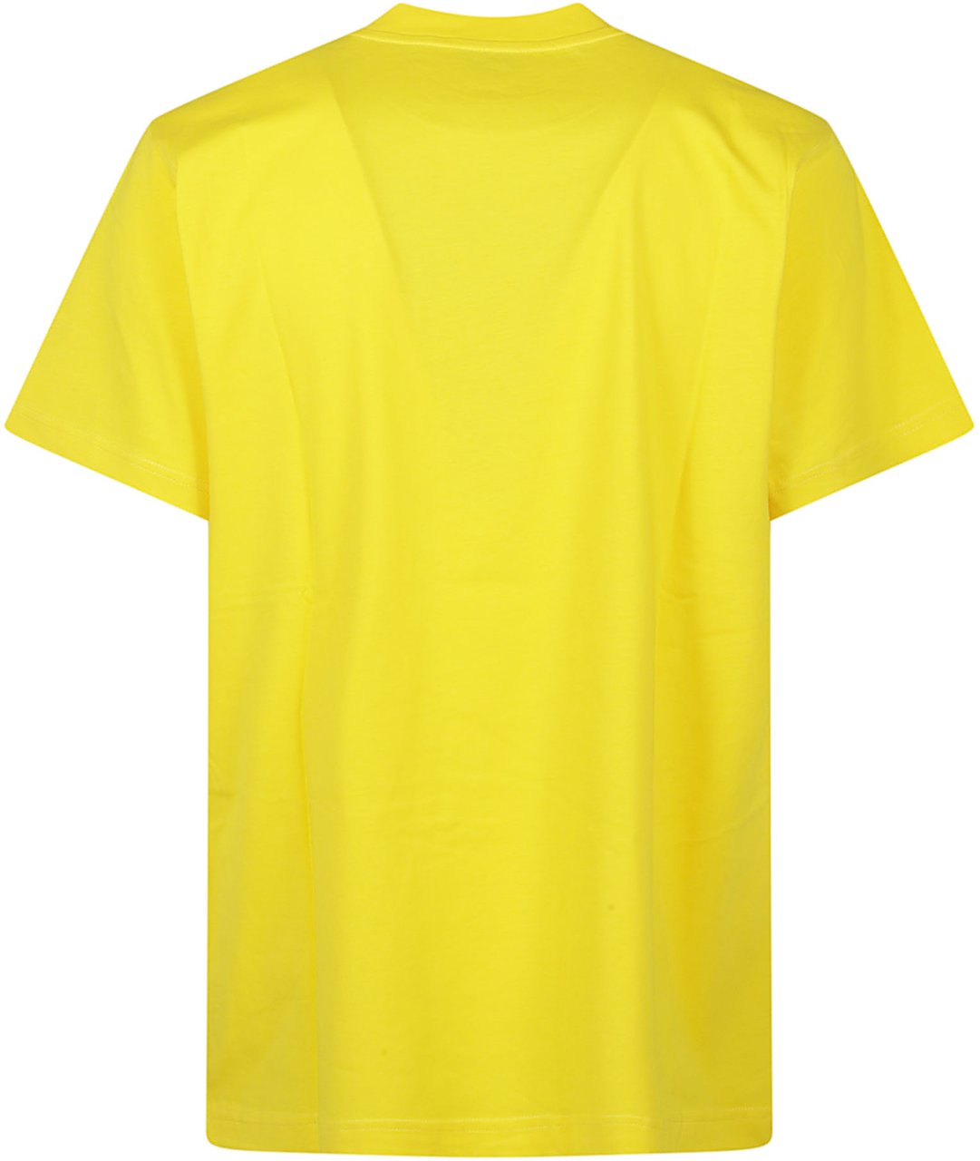 Moschino Logo Print T-shirt Yellow Geel