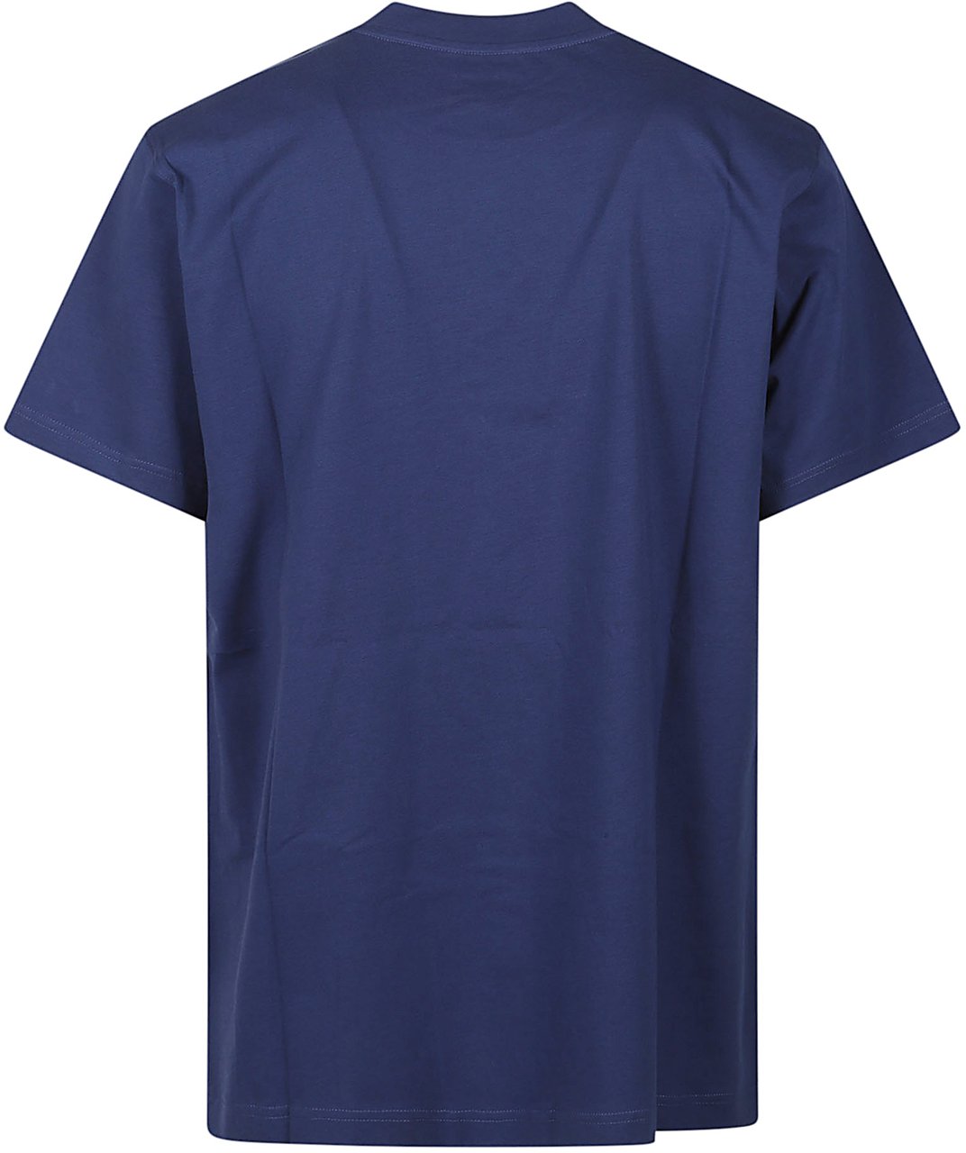 Moschino Logo Print T-shirt Blue Blauw