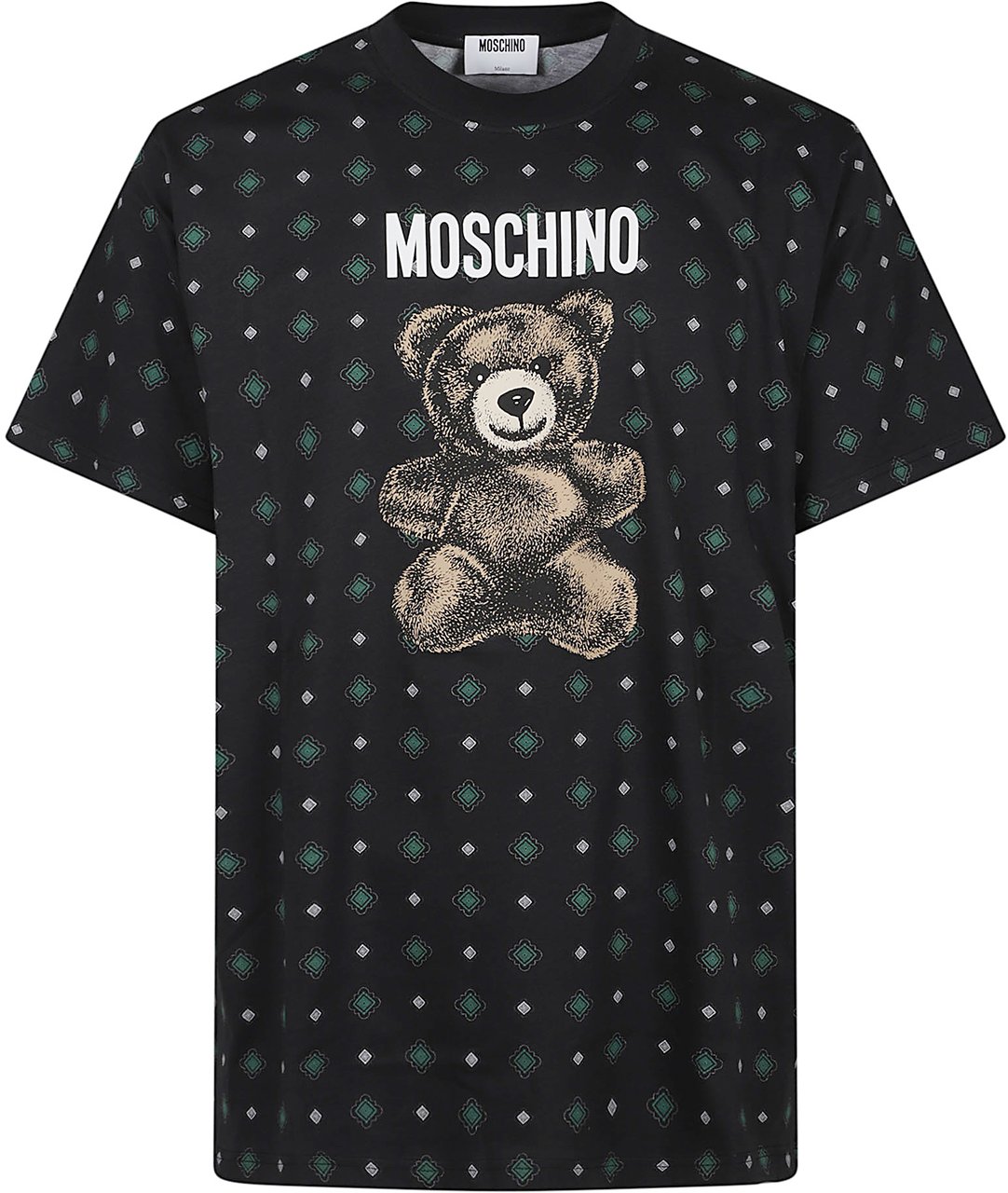 Moschino Teddy Printed T-shirt Black Zwart