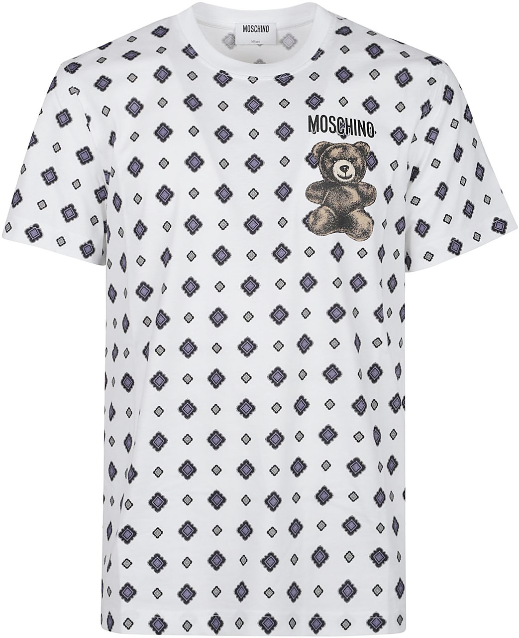 Moschino Teddy Printed T-shirt White Wit
