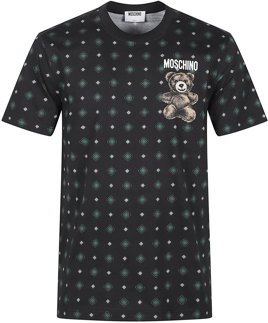 Moschino Teddy Printed T-shirt Black Zwart