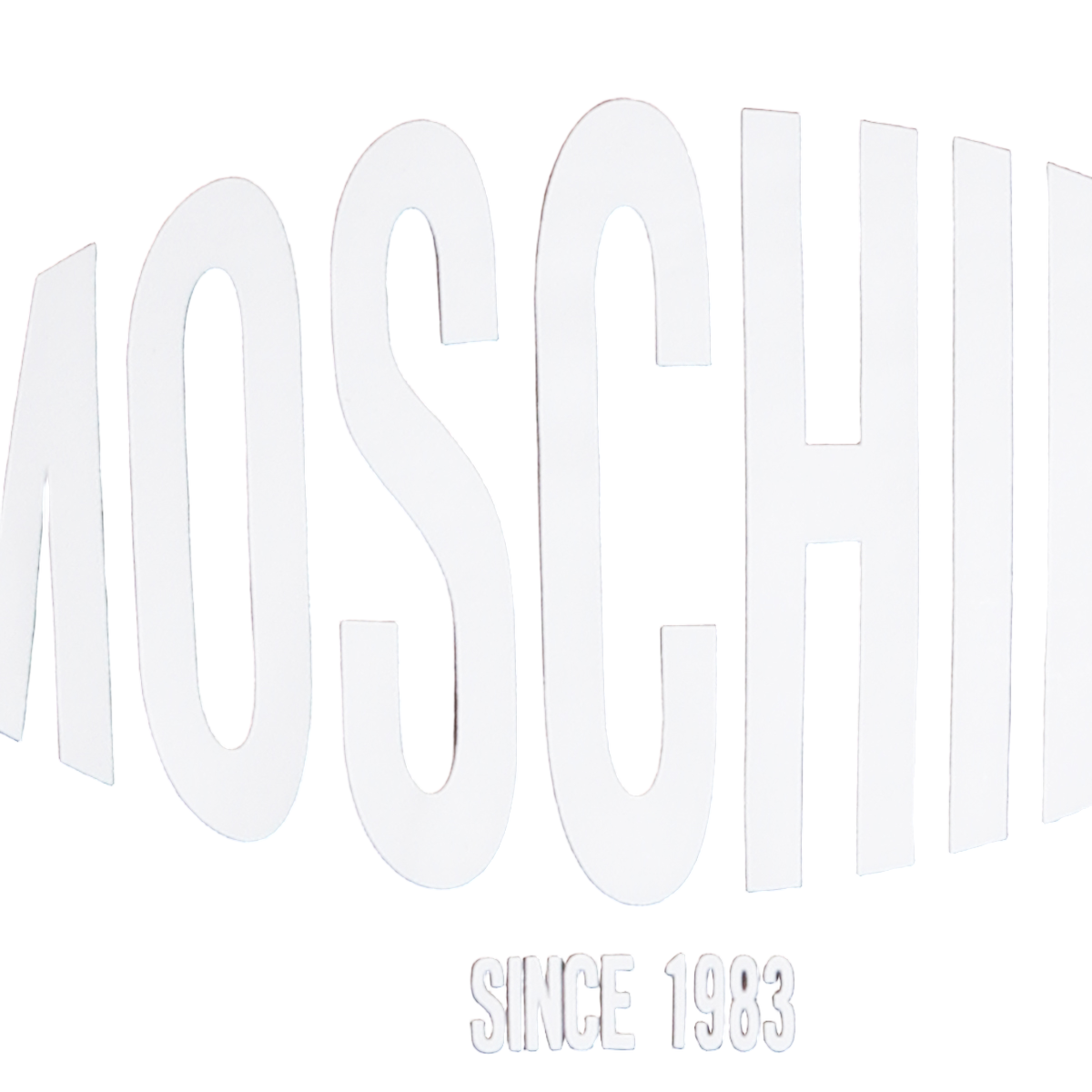 Moschino Crewneck Sweatshirt With Graphic 'Moschino Since 1983' Print Zwart