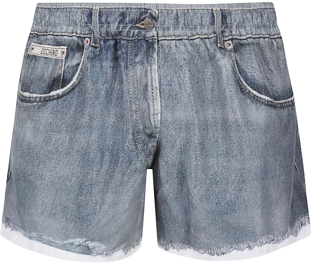 Moschino Swim Suit Blue Blauw