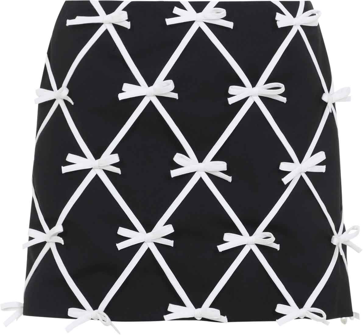 Moschino Bow Mini Skirt Divers