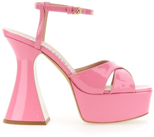 Moschino PLATFORM SANDAL Roze