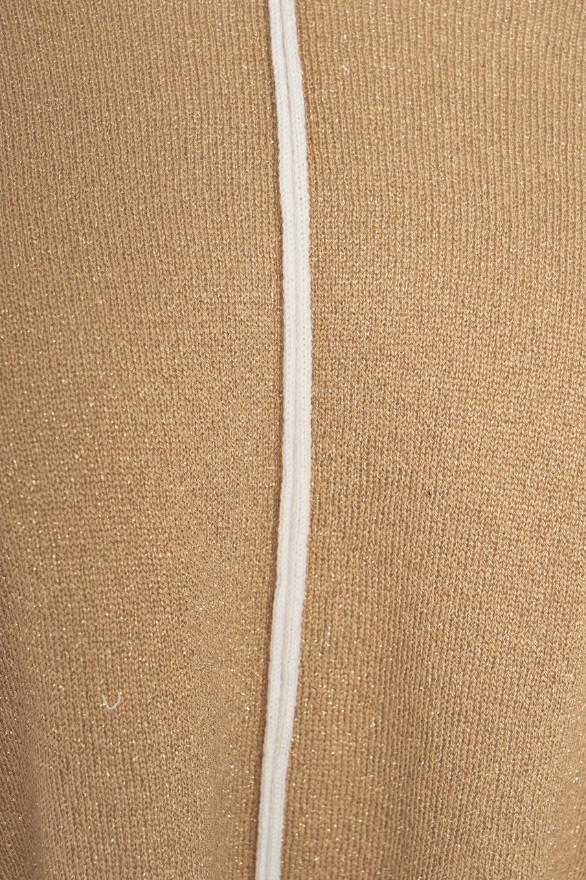 Moschino Cape with logo details Goud