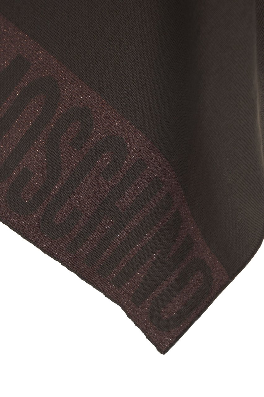 Moschino Cape with logo details Bruin
