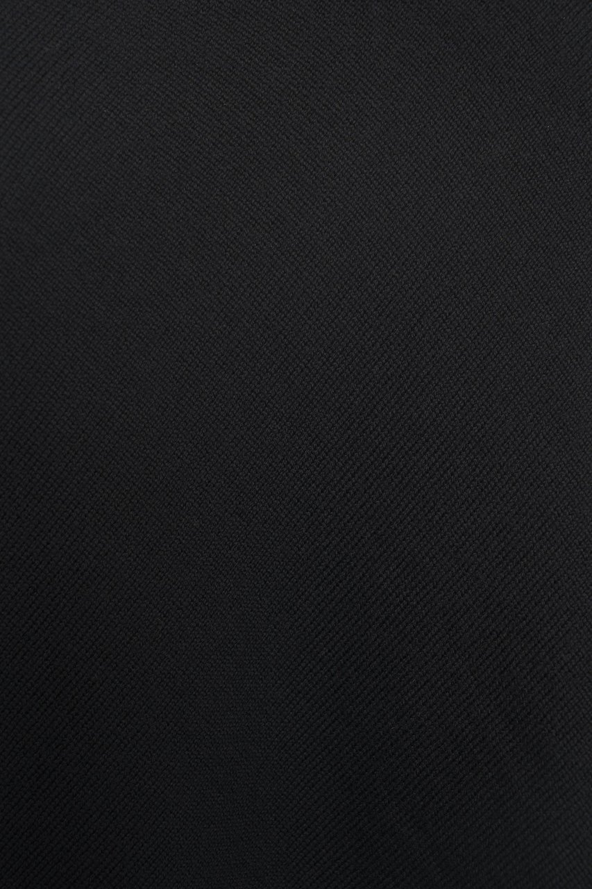 Moschino Cape with logo details Zwart