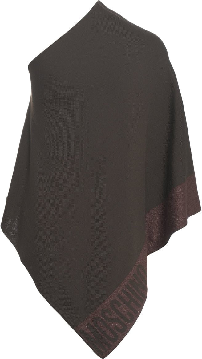 Moschino Cape with logo details Bruin