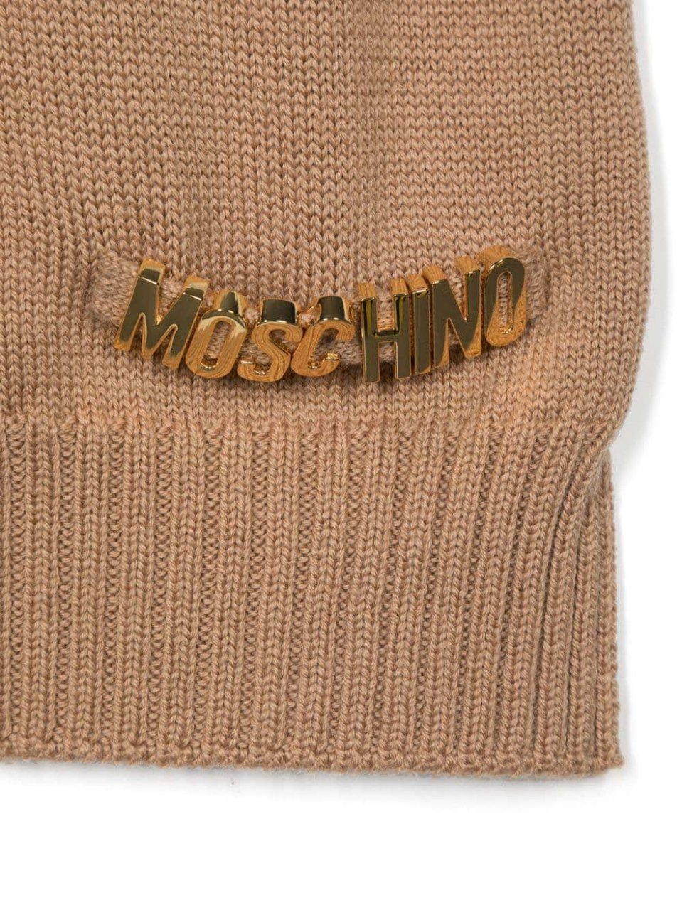 Moschino Scarfs Brown Bruin