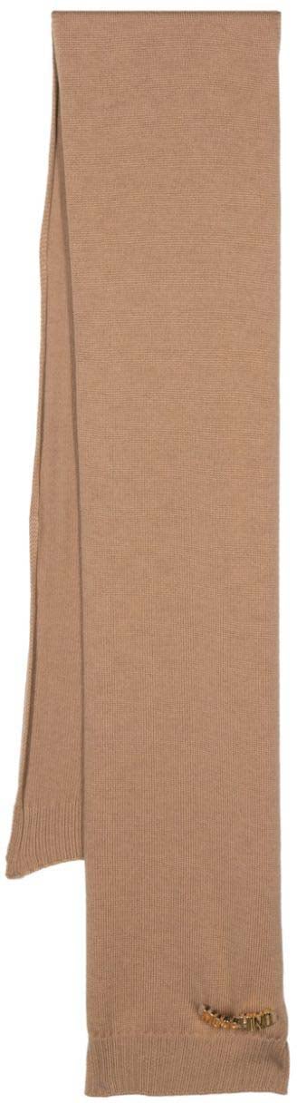 Moschino Scarfs Brown Bruin