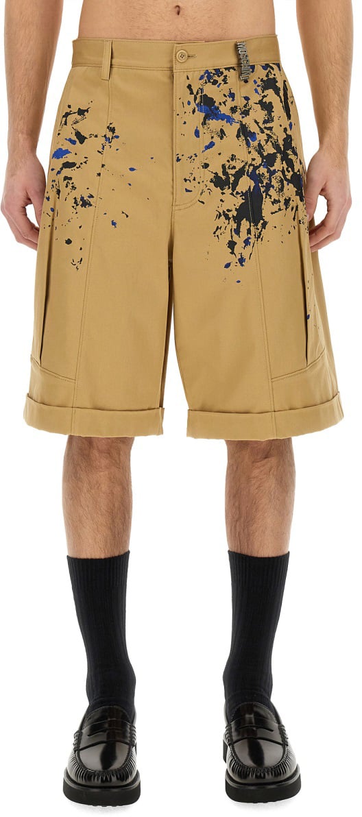 Moschino BERMUDA CARGO Beige