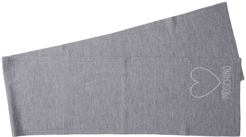 Moschino Scarf with embroidery Beige