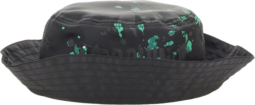 Moschino BUCKET HAT WITH LOGO Zwart