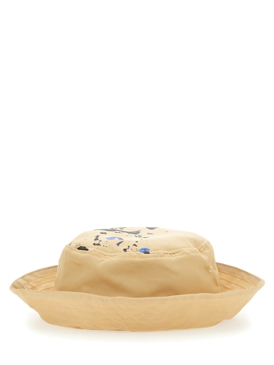 Moschino BUCKET HAT WITH LOGO Beige