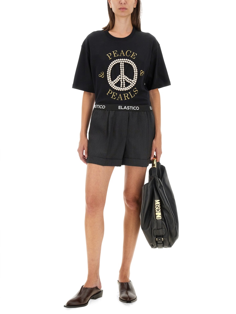 Moschino WOOL SHORTS Grijs