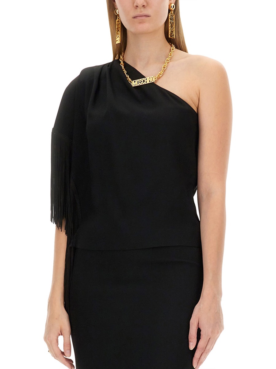 Moschino ONE-PIECE TOP Zwart