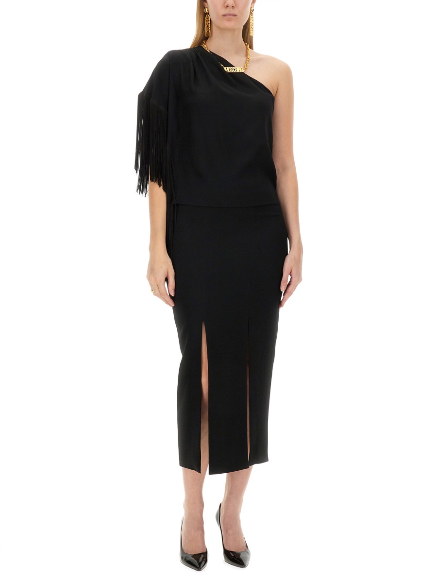 Moschino ONE-PIECE TOP Zwart