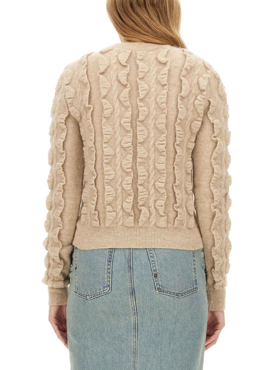 Moschino WOOL BLEND SWEATER Beige