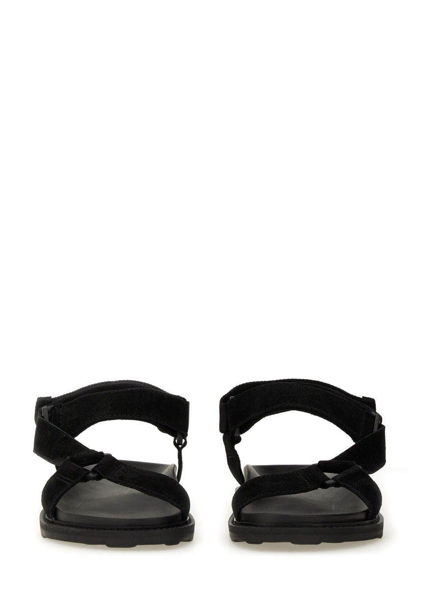 Moschino SANDAL WITH LOGO Zwart