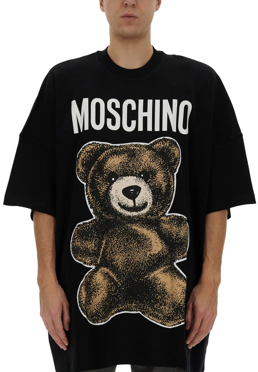 Moschino TEDDY BEAR T-SHIRT Zwart