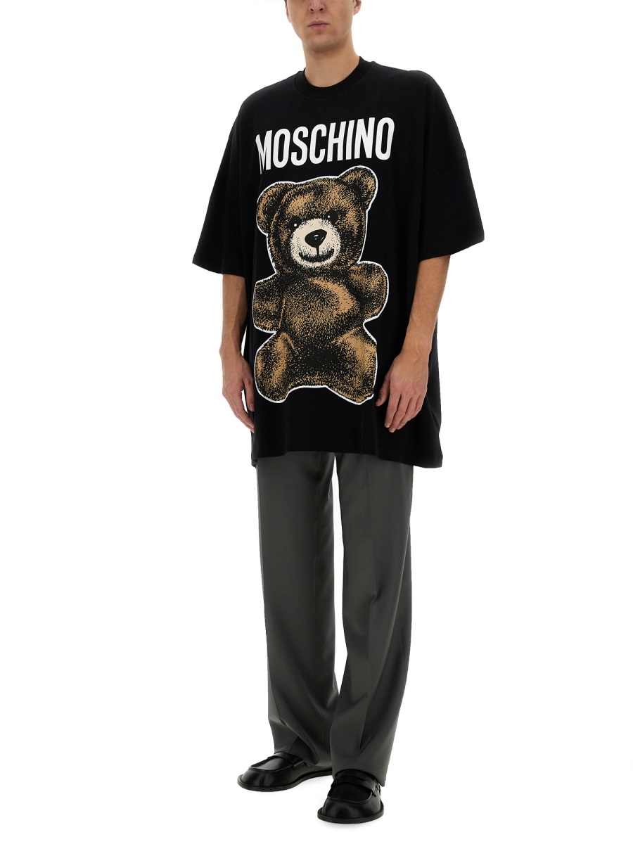 Moschino TEDDY BEAR T-SHIRT Zwart