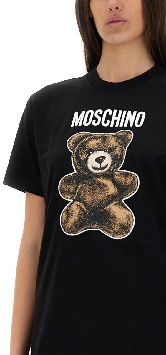 Moschino TEDDY BEAR T-SHIRT Zwart