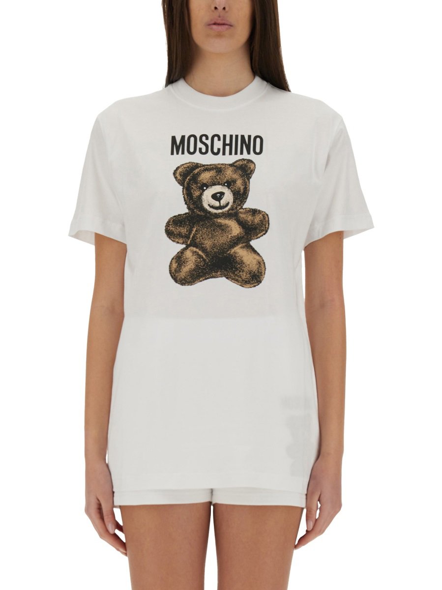 Moschino TEDDY BEAR T-SHIRT Wit