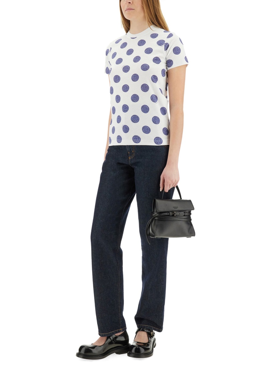 Moschino "LAUREL CROWN PATCH" DENIM PANTS Blauw